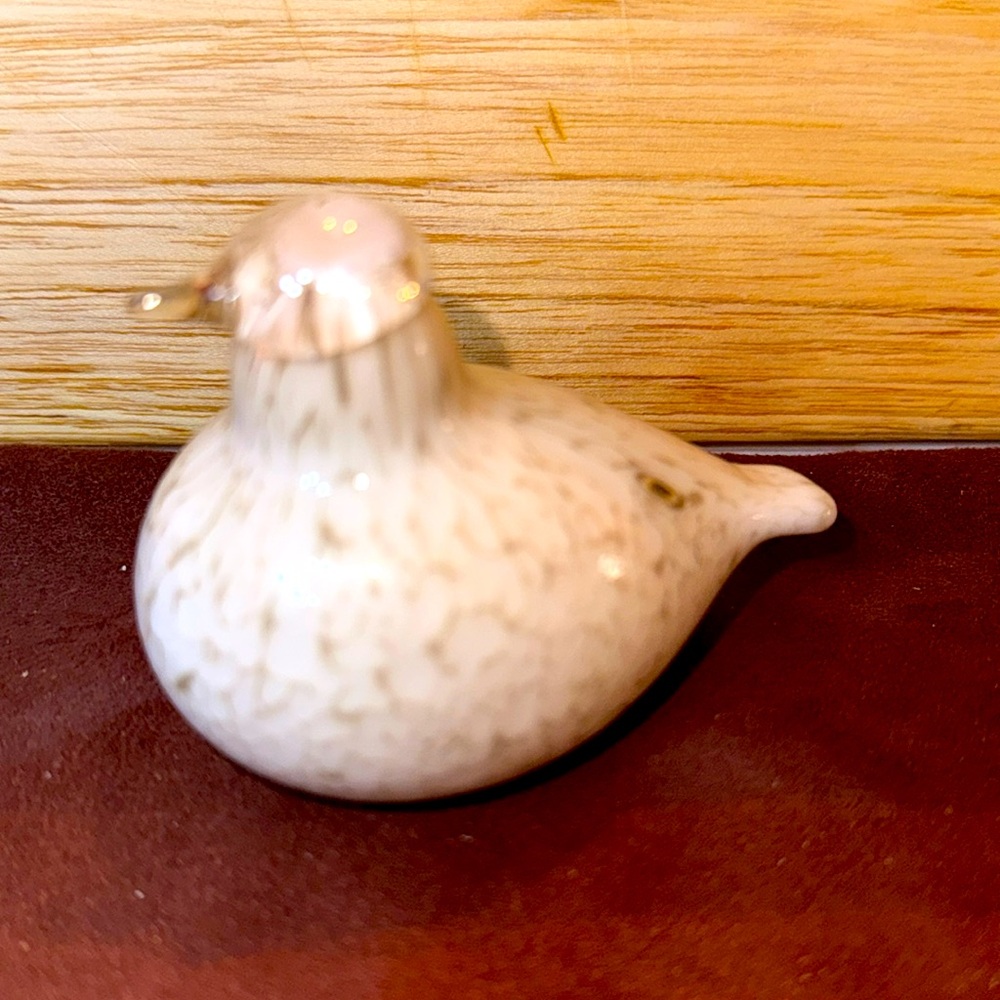 🐈‍⬛ Oiva Toikka glass bird hand blown glass
